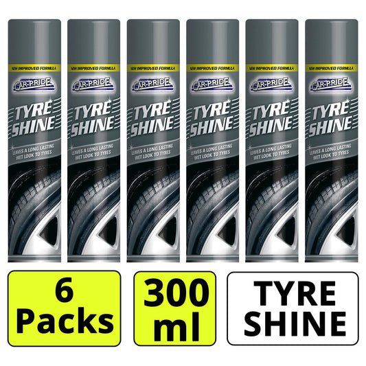 6X - Tyre Shine 300ml
