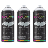 3X Timeless Grey RAL 7035 Satin Spray Paint 400ml