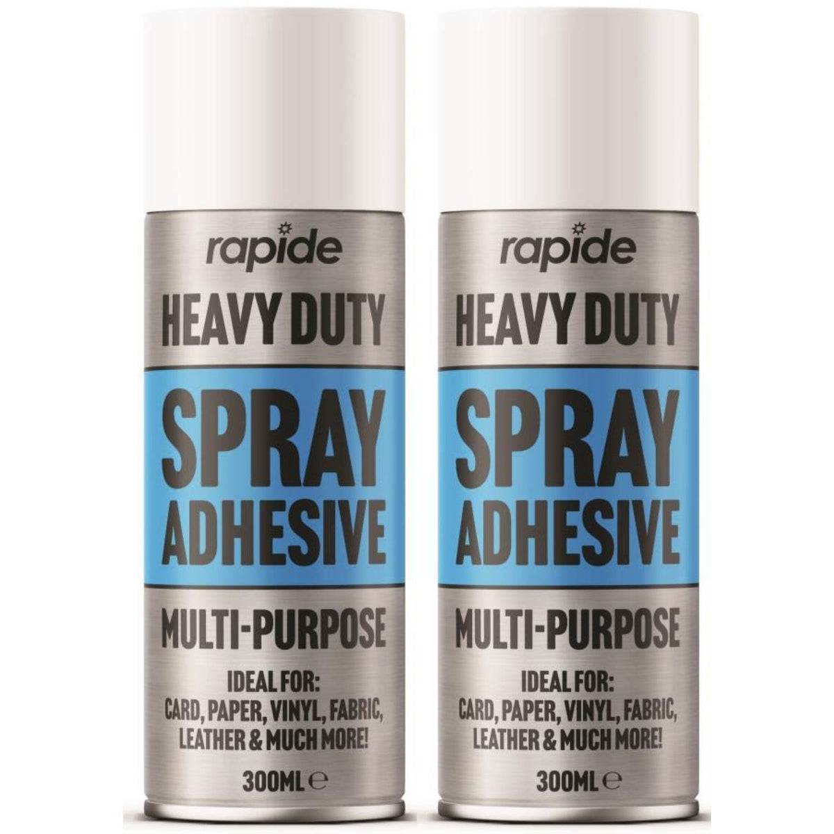 2X - Rapide Heavy Duty Spray Adhesive Glue 300ml