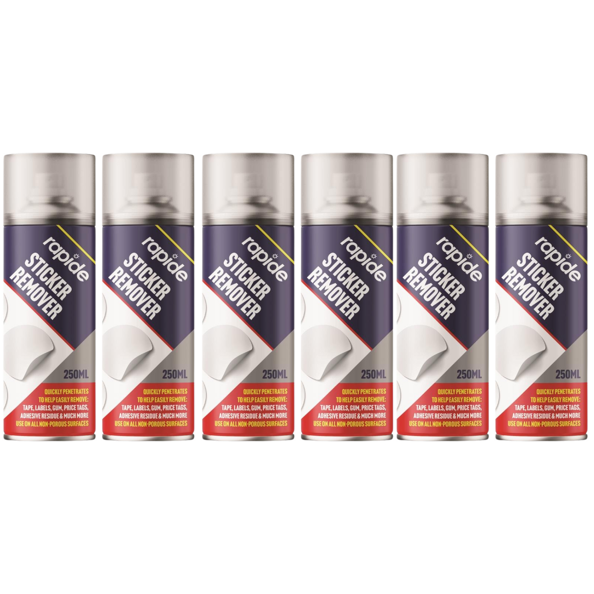 6X Rapide Sticker Remover Spray 250ml