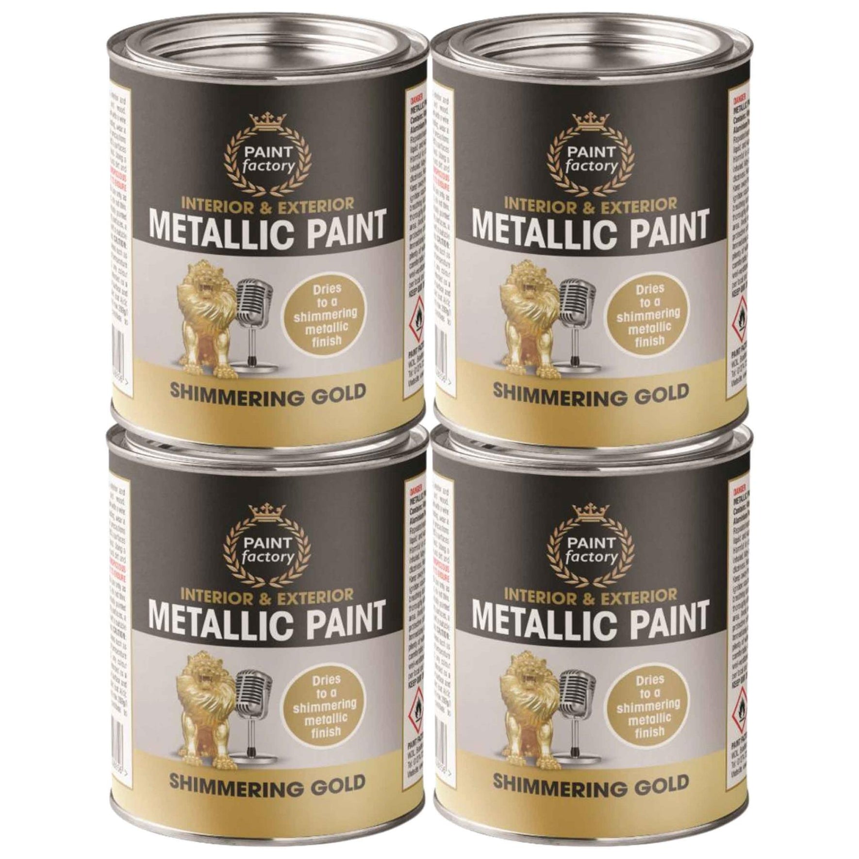 All Purpose Metallic Champagne Gold Spray Paint For Furniture Wood Metal Ceramic | UK