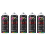 5X Golden Brown RAL 8015 Gloss Spray Paint 400ml