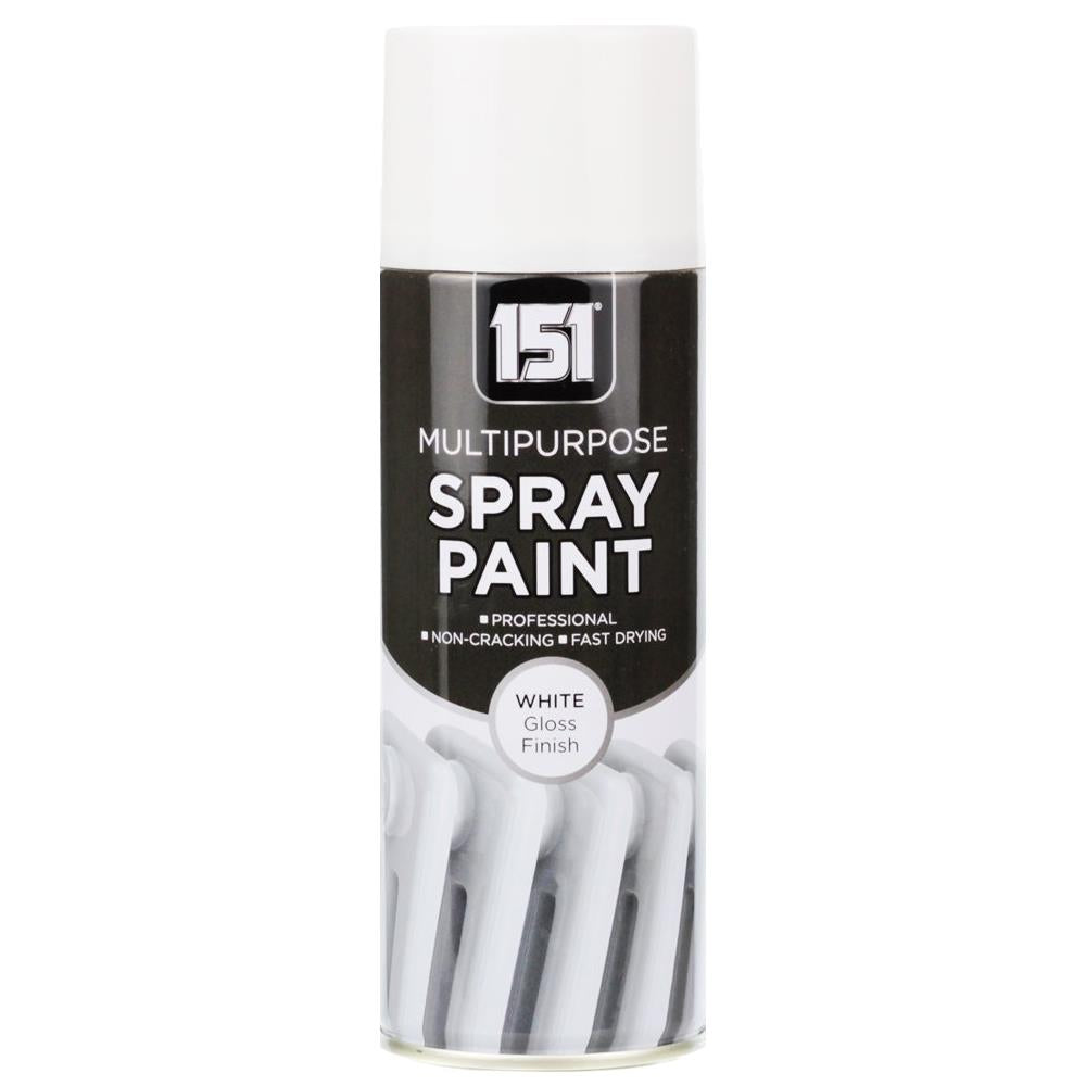 White Gloss Spray Paint 400ml Spray Paint