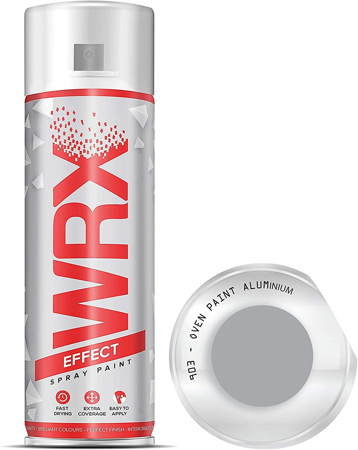 WRX Oven Aluminium Spray Paint 400ml Spray Paint