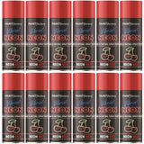 12X Paint Factory Red Fluorescent Neon Spray Paint 200ml