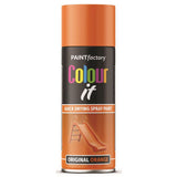Paint Factory Original Orange Gloss Spray Paint 400ml