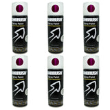 6X Canbrush C019 Candy Purple Spray Paint 400ml