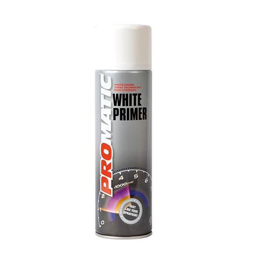 2X Promatic White Primer Spray 500ml