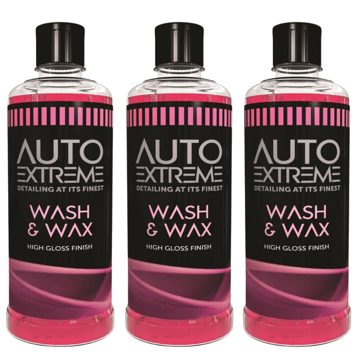 3X - Auto Extreme Wash & Wax Car Shampoo 800ml