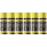 6X - Break Caliper Yellow Gloss Spray Paint 400ml Spray Paint