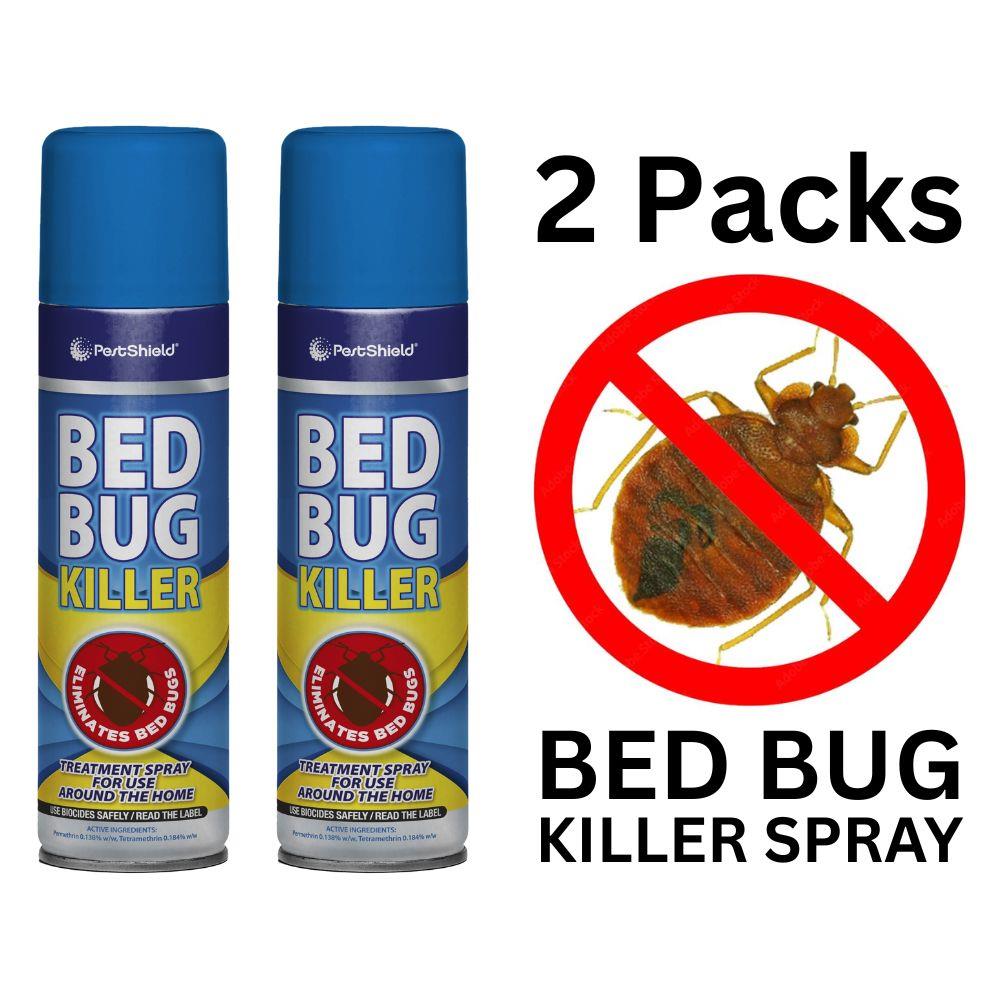 2X Bed Bug Killer Spray 200ml Pest Control