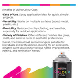 4X Cool Green RAL 130 70 50 Satin Spray Paint 400ml