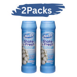 2X Duzzit Shake & Fresh Carpet Odour Neutraliser Fresh Linen 500g