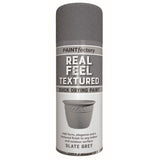 1X - Paint Factory Real Feel Grey 400ml Textured Spray Paint
