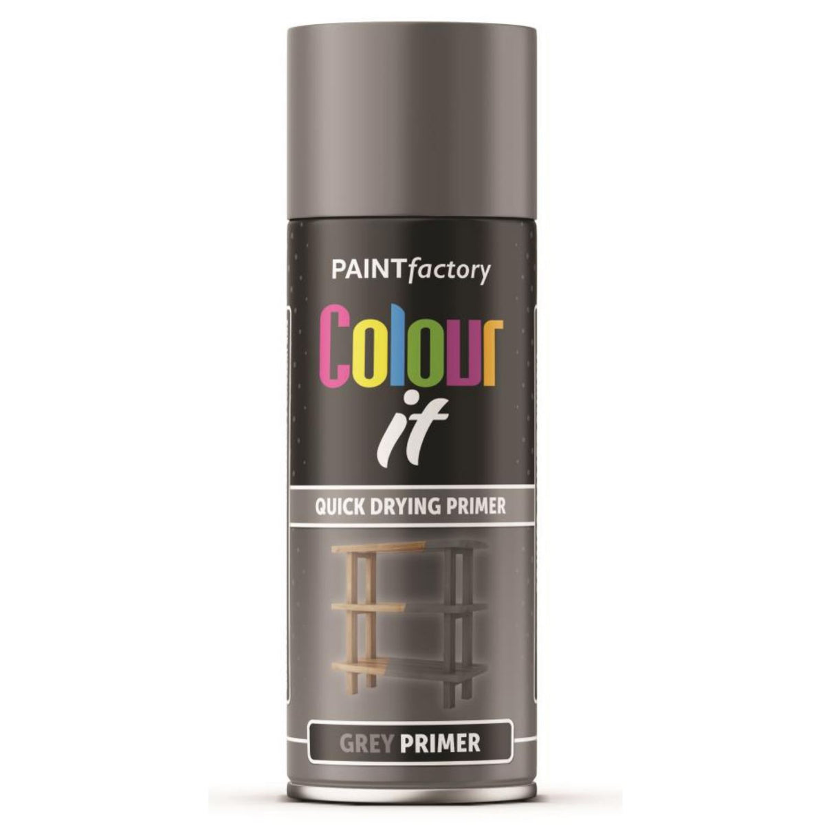 Paint Factory Grey Primer Spray Paint 400ml