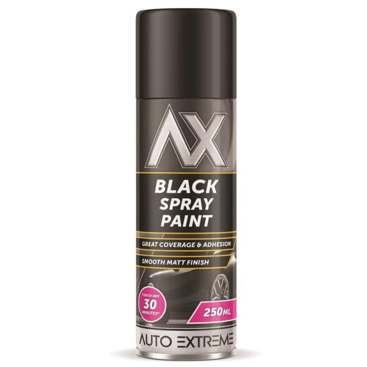 Auto Extreme Black Matt Spray Paint 250ml
