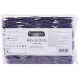 24X Pasante Ribs And Dots Condoms Intensity Male Condom