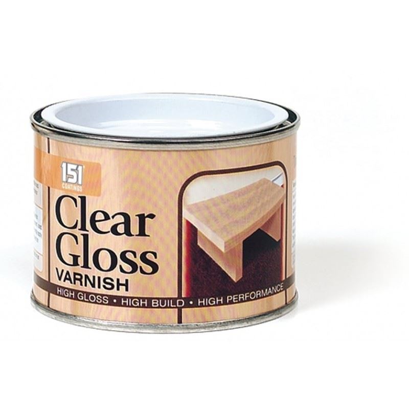 5X Clear Gloss Varnish 180ml Tin Paint
