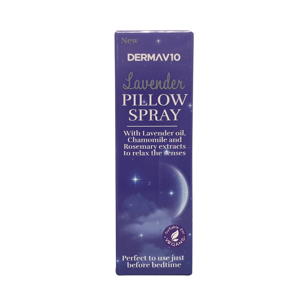Derma V10 Pillow Spray 30ml - Lavender Pillow Spray