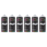 6X Clear Coat Clear Gloss Spray Paint 400ml