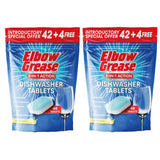 2X - Elbow Grease Dishwasher Tablets 46Pk