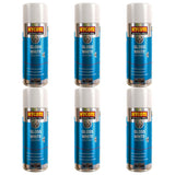 6X Hycote Bodyshop Gloss White Spray Paint 400ml