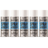 5X - Rapide Heavy Duty Spray Adhesive Glue 300ml