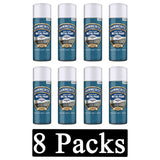 8X Hammerite Hammered Silver Spray Paint 400ml Spray Paint