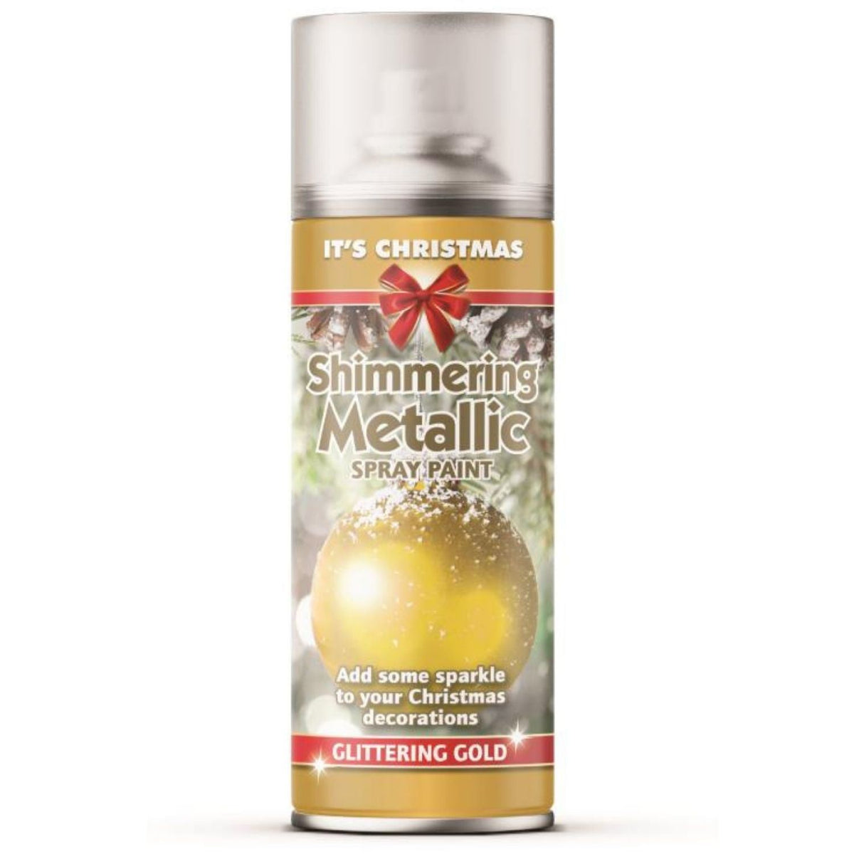 1X - Rapide Christmas Metallic Gold 200ml Spray Paint