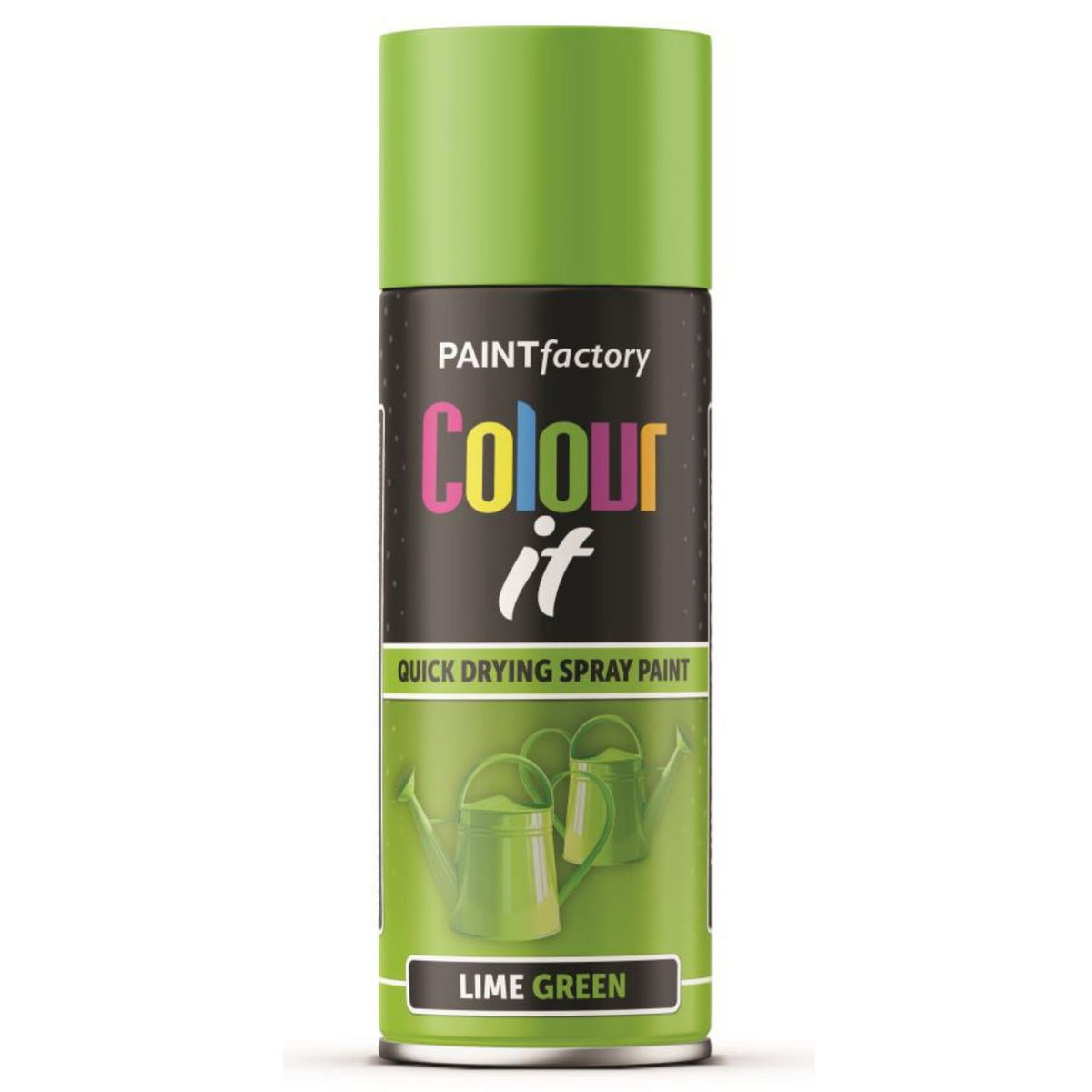 Paint Factory Lime Green Gloss Spray Paint 400ml