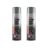 2X Promatic Stonechip Grey Spray Paint 500ml Spray Paint