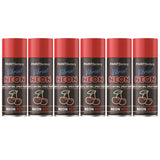 6X Paint Factory Red Fluorescent Neon Spray Paint 200ml