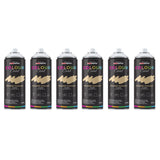 6X Golden Harvest RAL 080 80 40 Satin Spray Paint 400ml