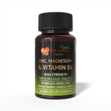 ZMA - Zinc Magnesium Vitamin B6 - 120 Tablets