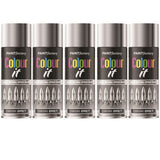 5X Paint Factory Chrome Effect Gloss Spray Paint 400ml