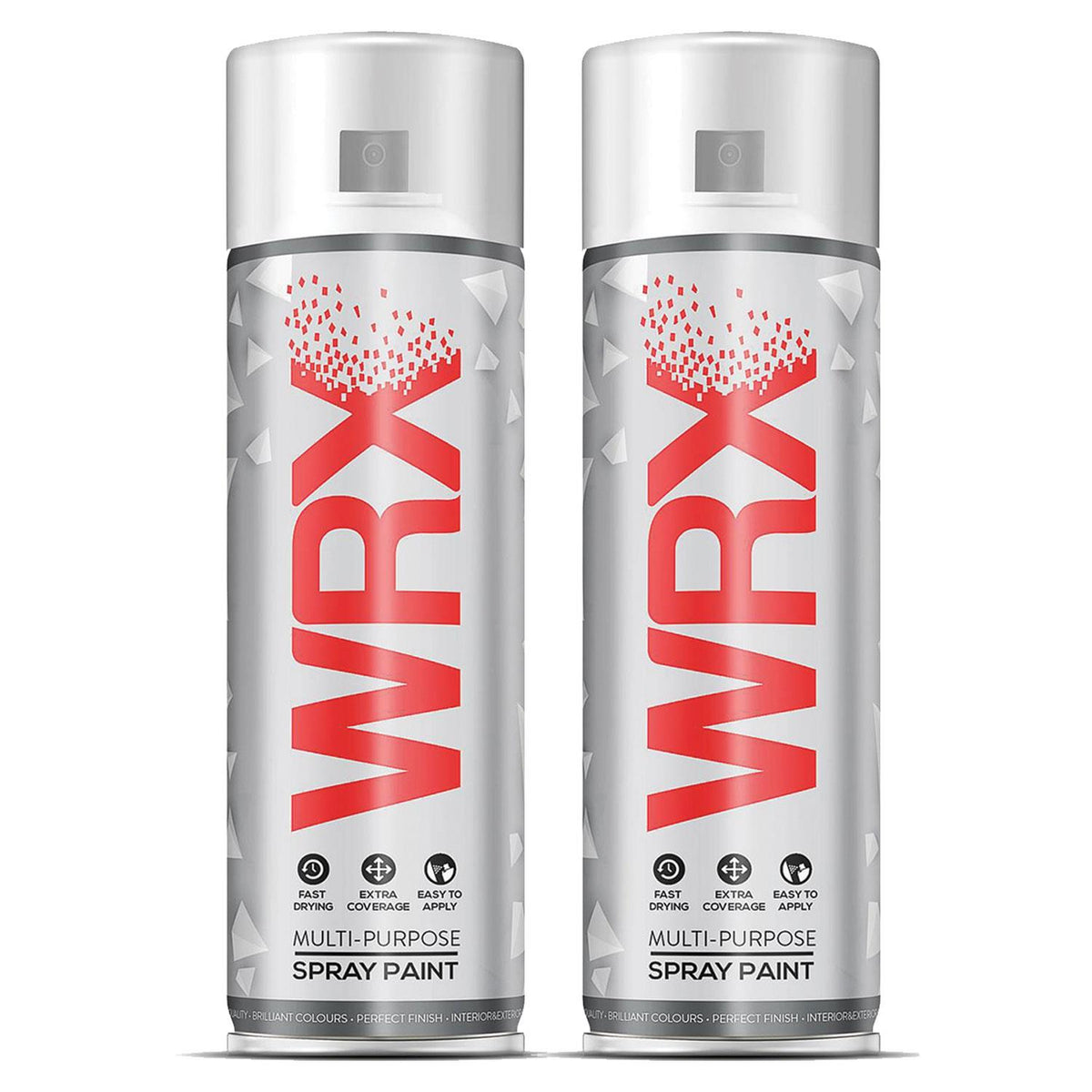 2X WRX Diamond Black Spray Paints 400ml Technical Spray
