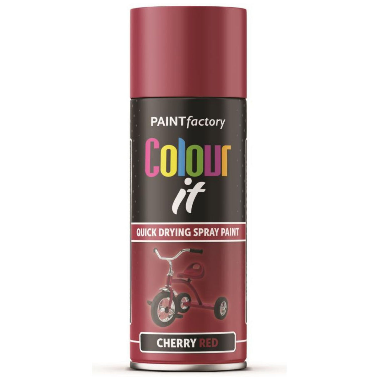 Paint Factory Cherry Red Gloss Spray Paint 400ml