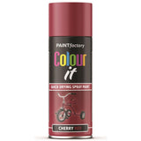 Paint Factory Cherry Red Gloss Spray Paint 400ml