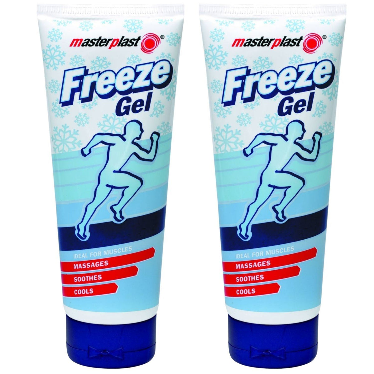 2X - Masterplast Freeze Gel Tube 170ml