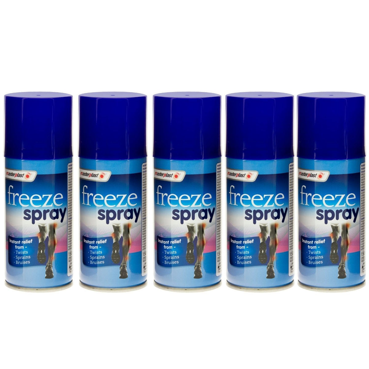5X - Masterplast Freeze Spray Aerosol 150ml