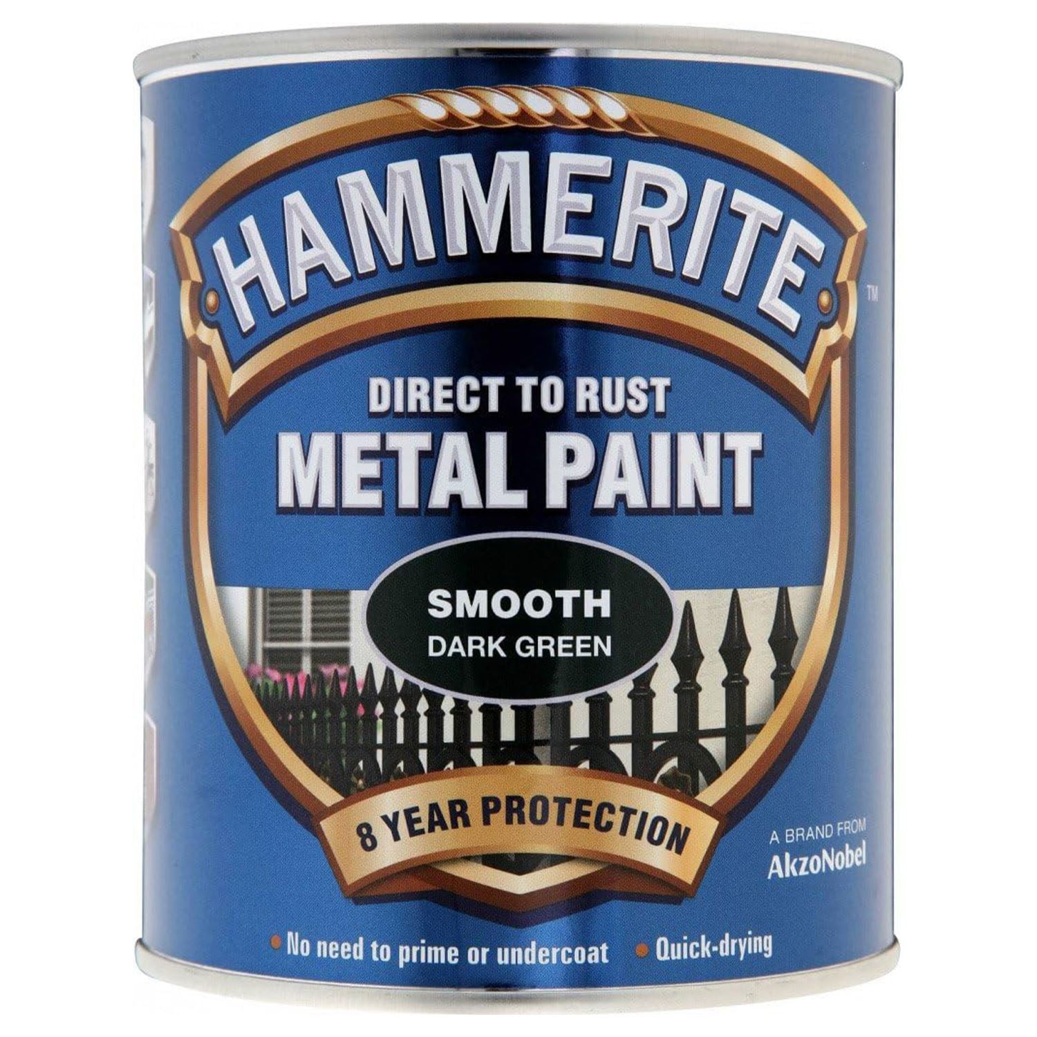 Hammerite Smooth Dark Green Paint 750ml