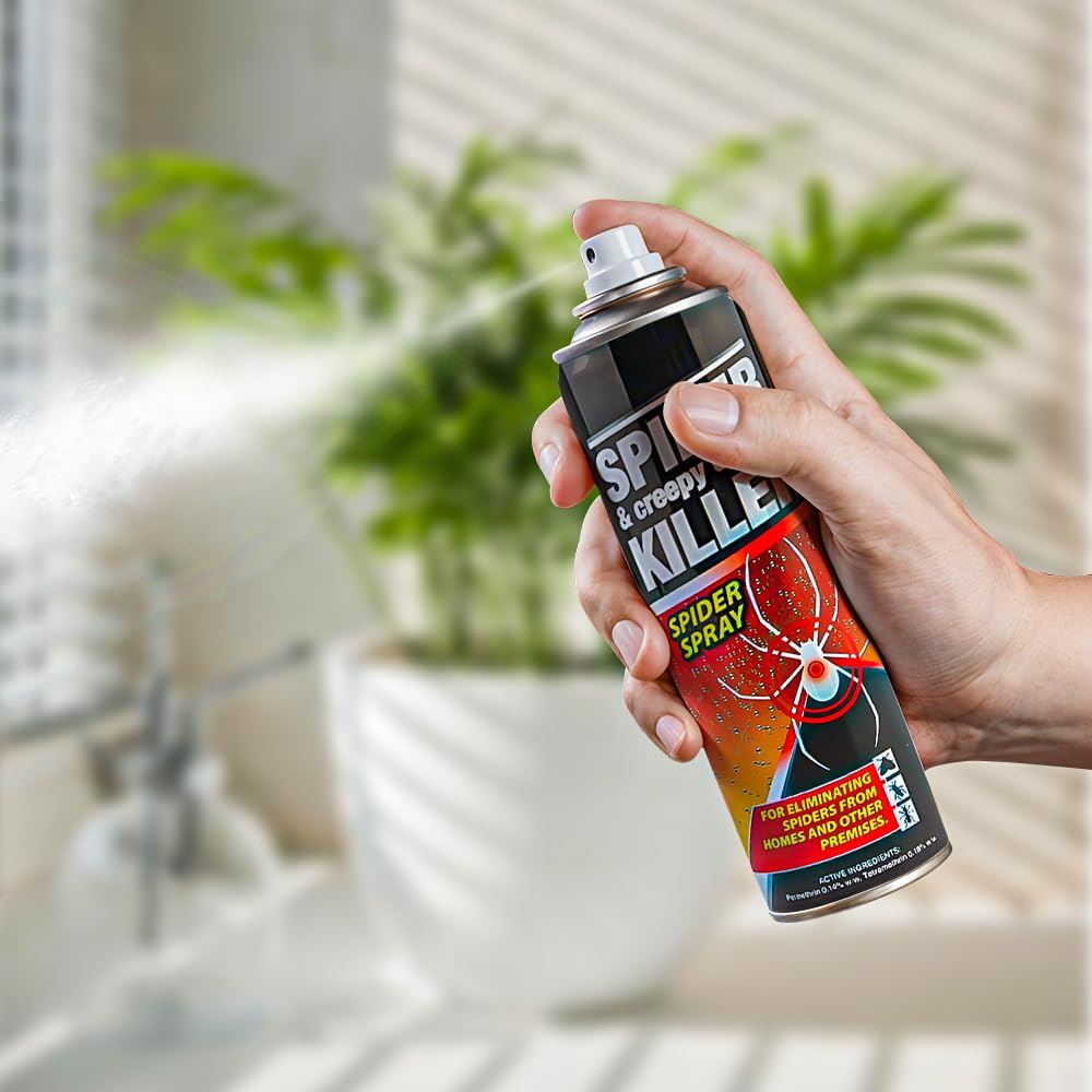 5X No More Spider & Creepy Crawly Spray 200ml Pest Control