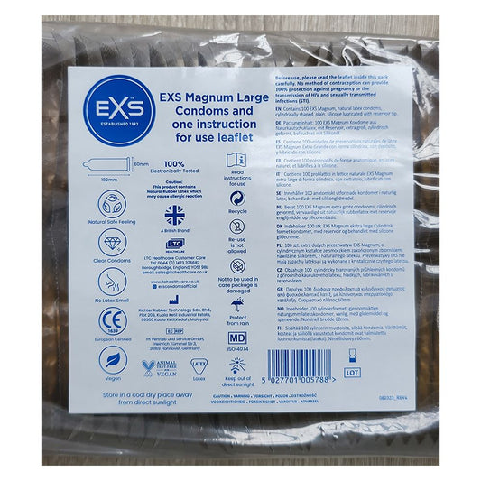 6X EXS Magnum Condoms
