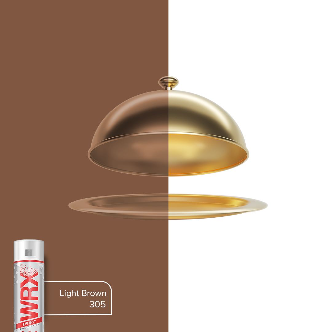 4X WRX Light Brown Spray Paint 400ml Spray Paint