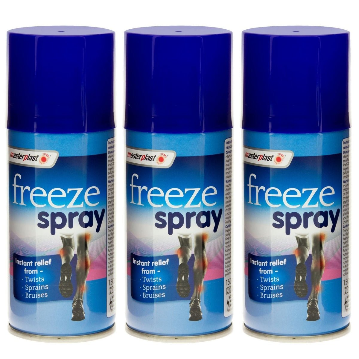 3X - Masterplast Freeze Spray Aerosol 150ml