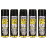5X Underbody Seal Black Spray 400ml Spray Paint