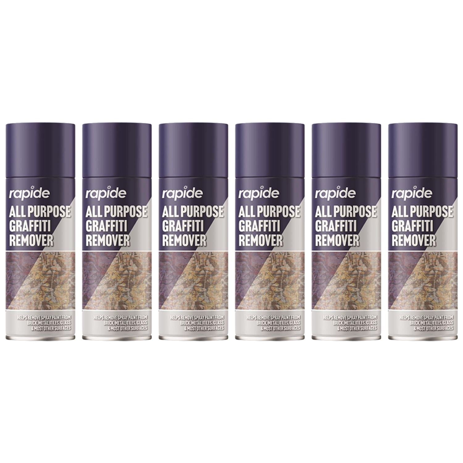 6X - Graffiti Remover Spray 250ml Lubricant