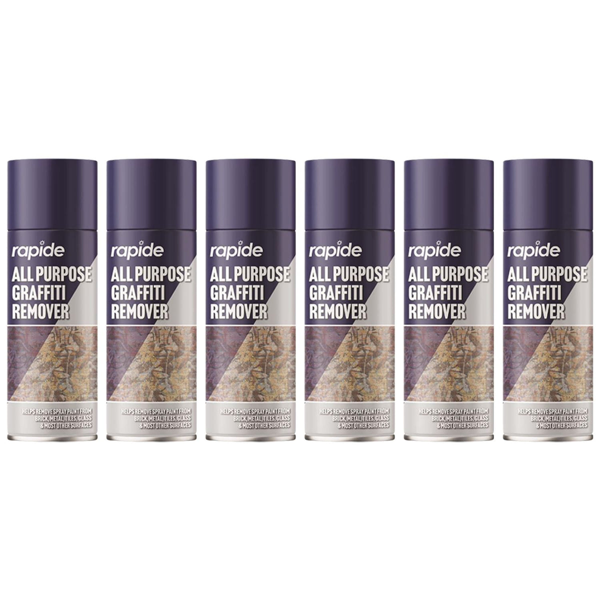 6X - Graffiti Remover Spray 250ml Lubricant