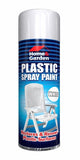 3X Home & Garden Plastic White Spray Paint 300ml