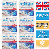 Spectacle Wipes 52pk X 4 Spectacle Wipes